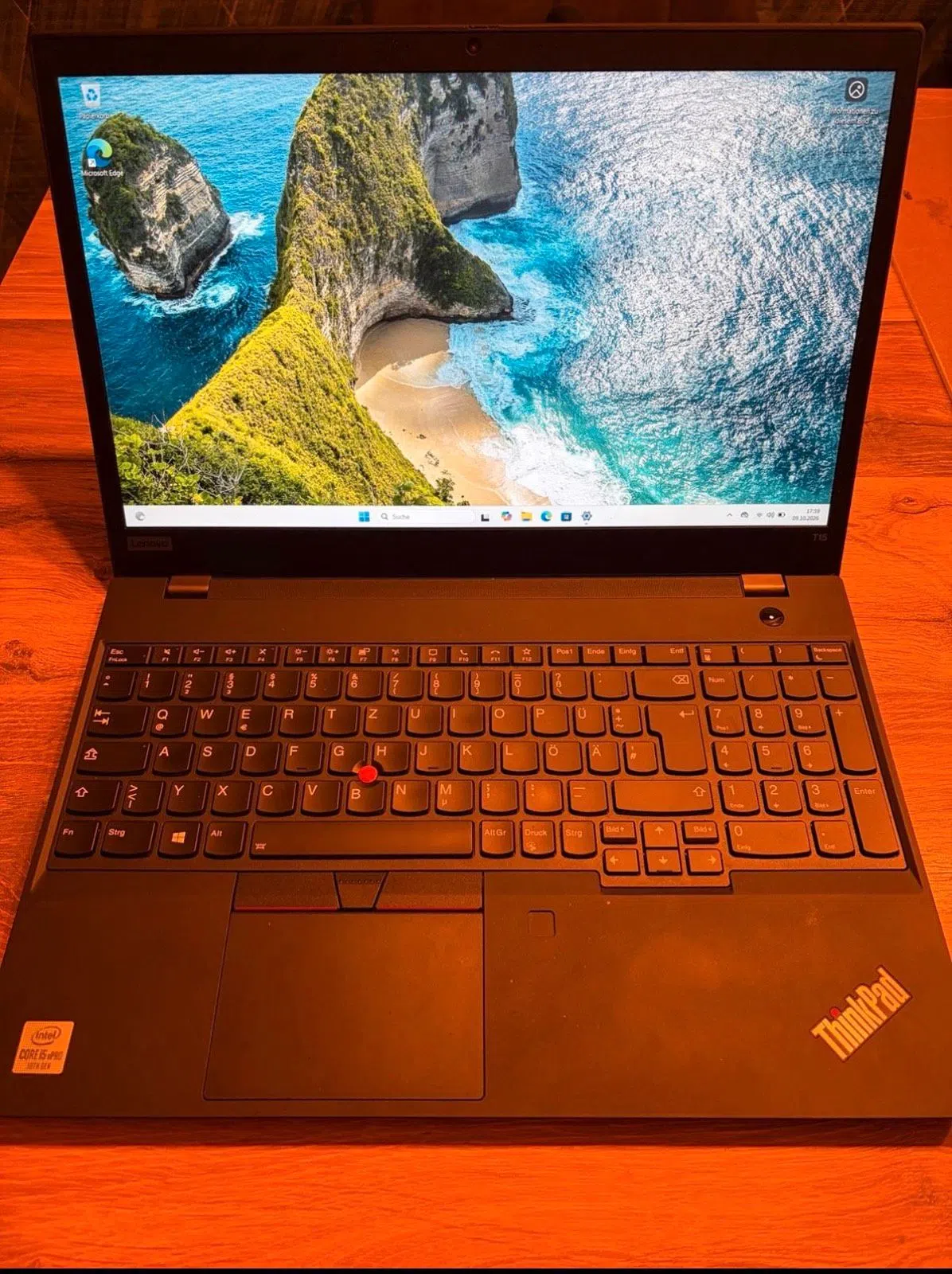 Lenovo T15 G1 i5 1,7Ghz 16GB RAM 512Gb SSD