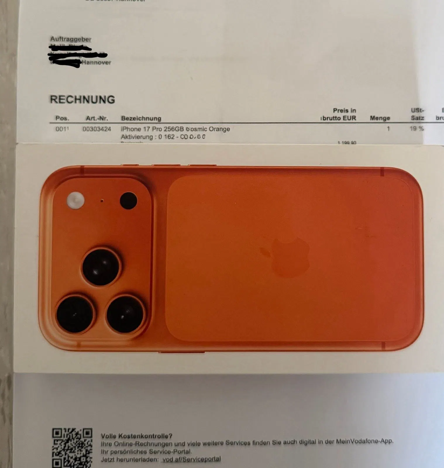 iPhone 17 Pro 256GB