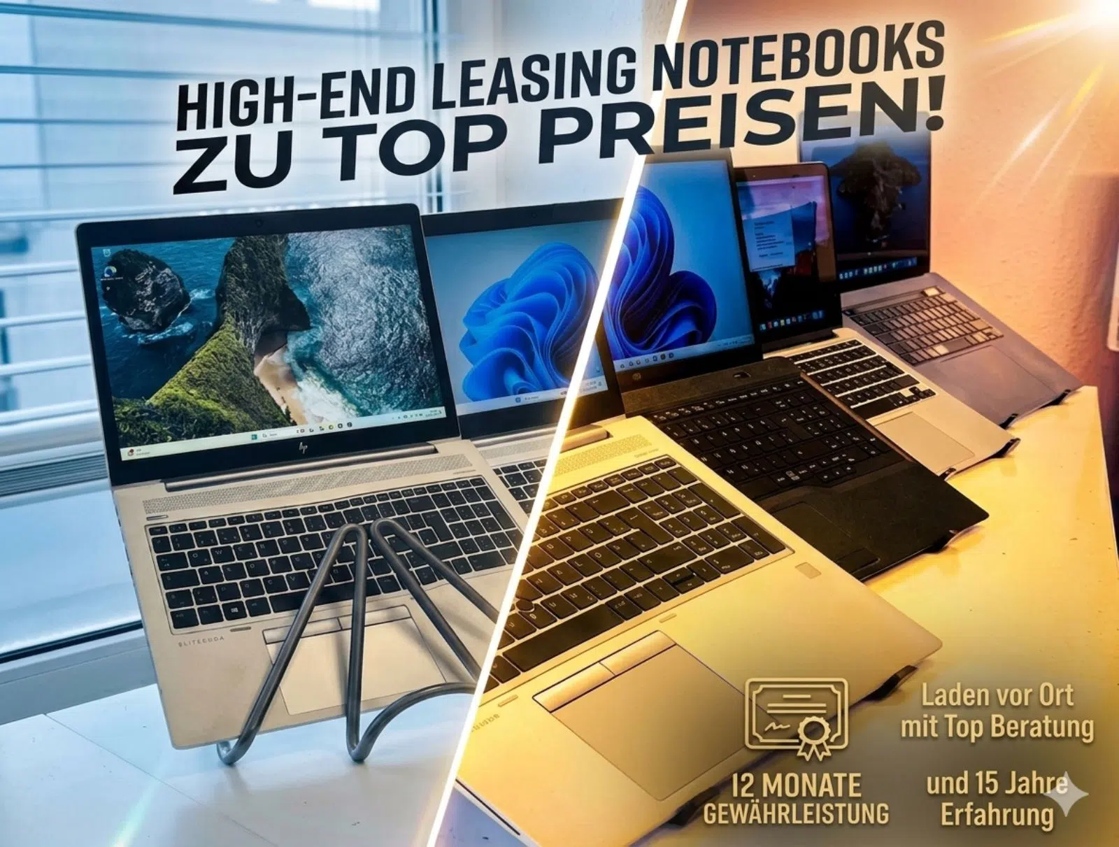 Ex- Leasing Firmen Notebooks & PCs ab 99€ von Lenovo, Dell, HP