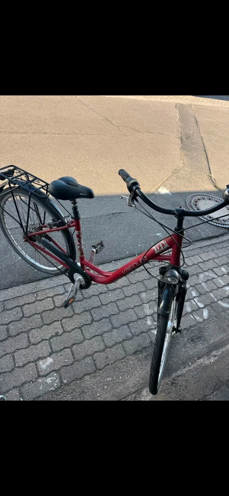 Citybike Kreidler 28 Zoll – Rot – Gute Zustand