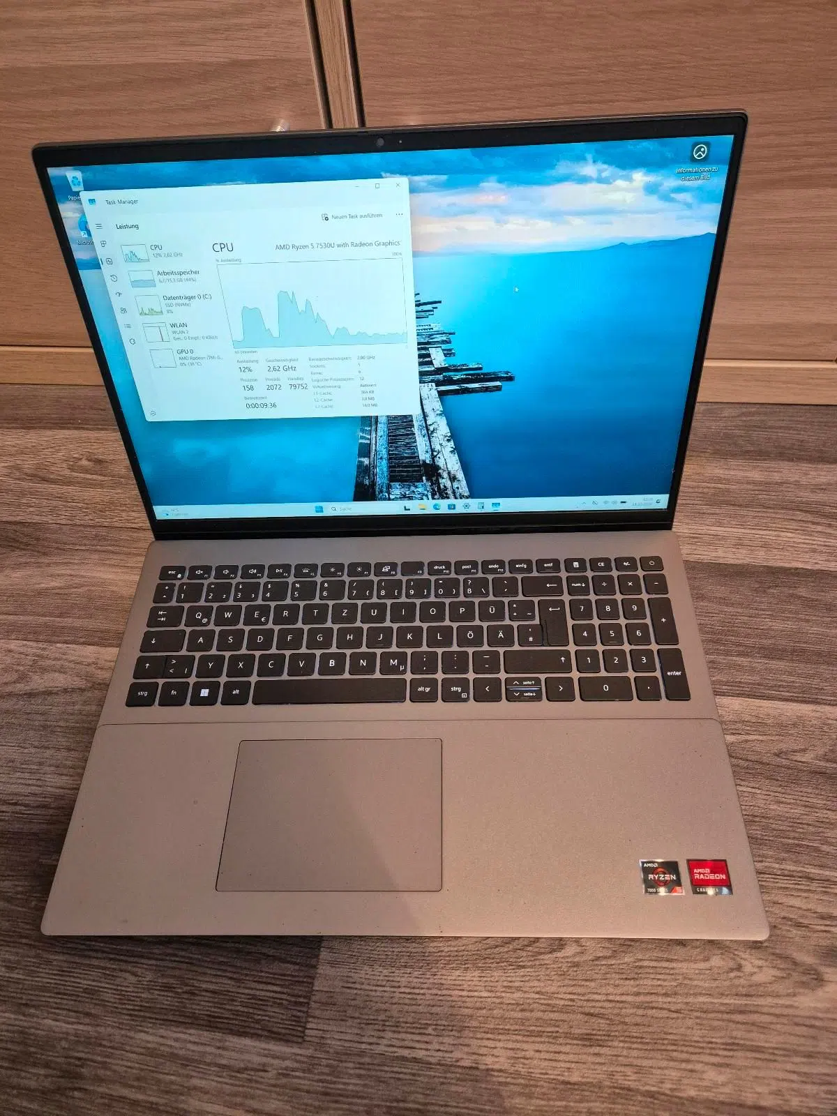 Dell Vostro 16 5635 - AMD Ryzen 5 7530u - 16gb - 512gb m.2 SSD