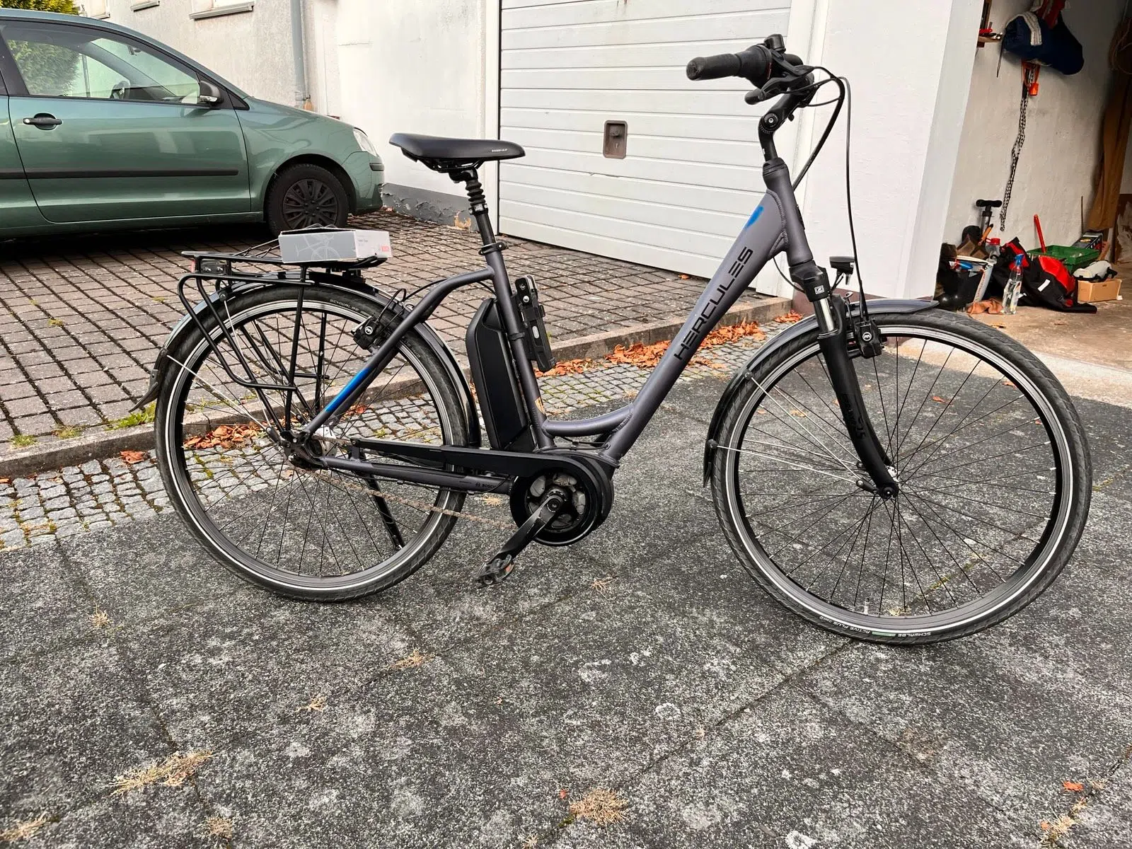 Hercules Lyon R7 E-Bike, 7-Gang, Magura Bremsen, 54cm