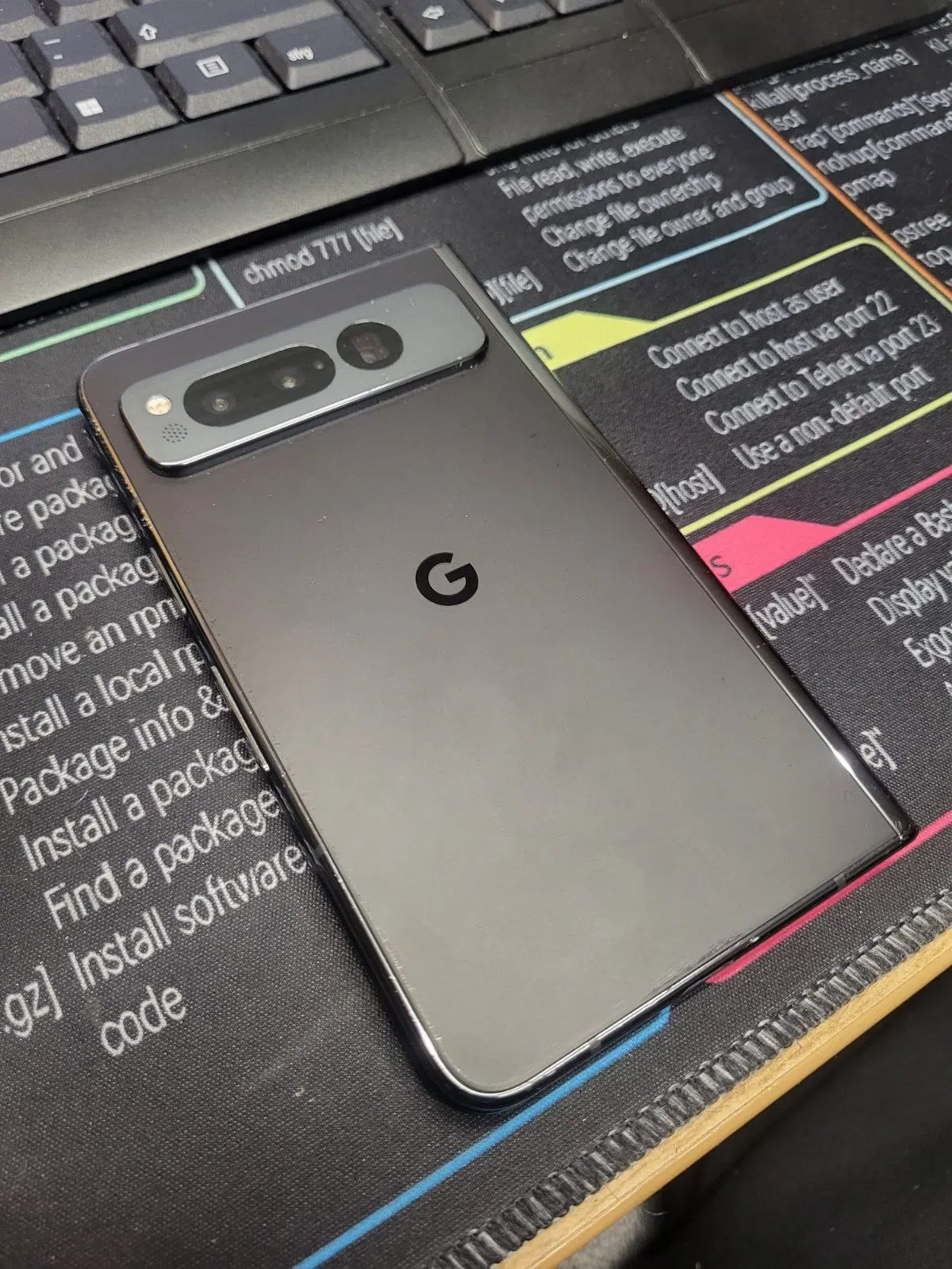 Google Pixel Fold (1. Generation, 2023) – 256 GB, schwarz/grau