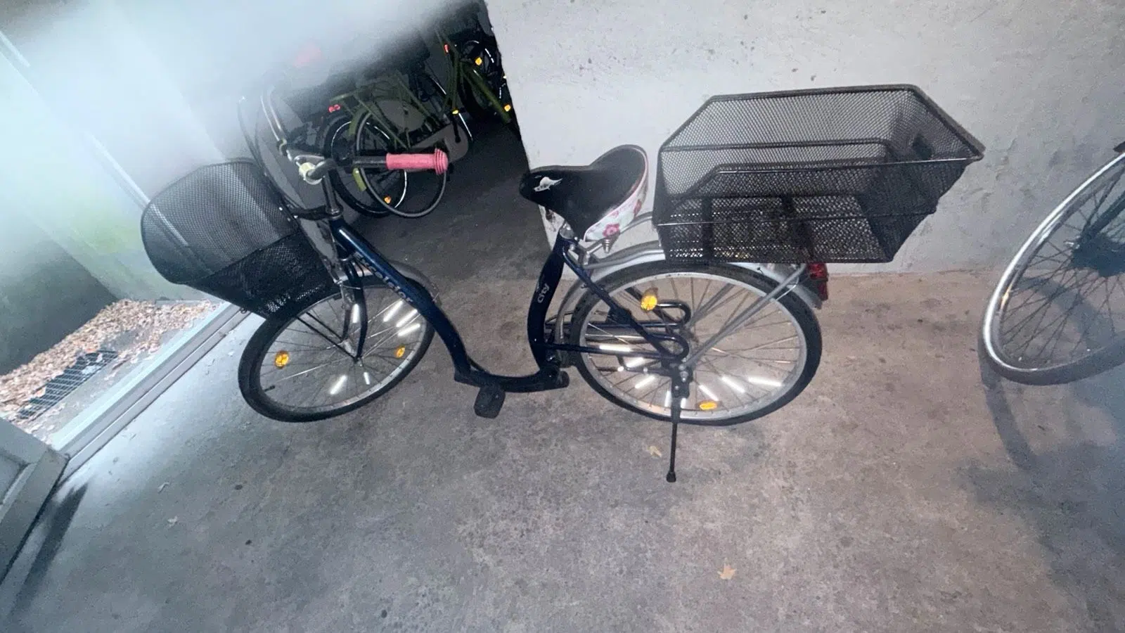 Excelsior Damenrad Citybike mit zwei Körben