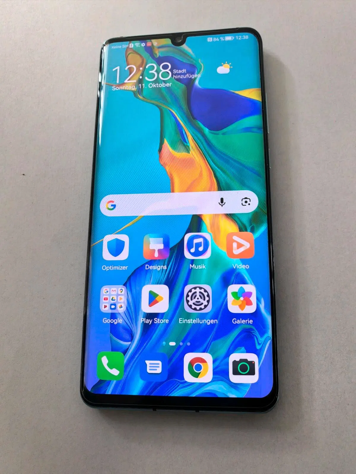 Huawei P30 Pro, 128 GB, 8GB RAM, aurora blau