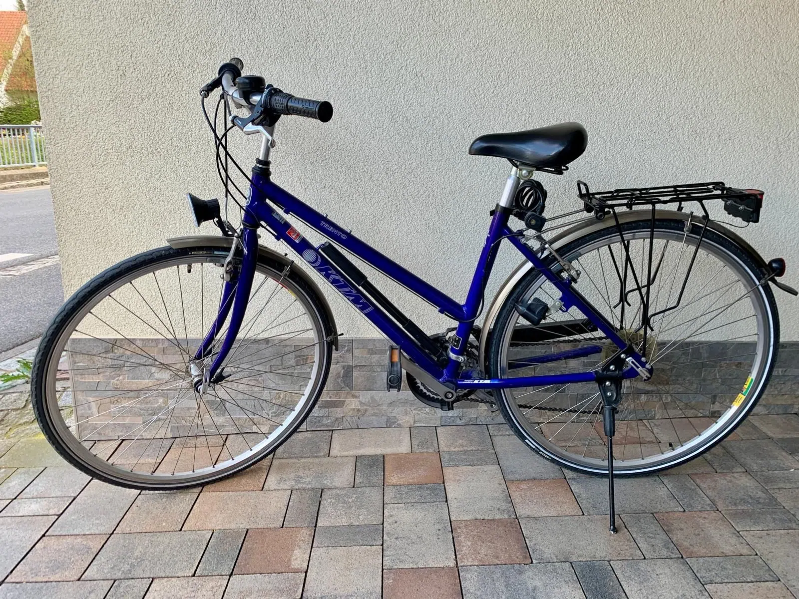 KTM Damenfahrrad 28 Zoll blau Größe 46