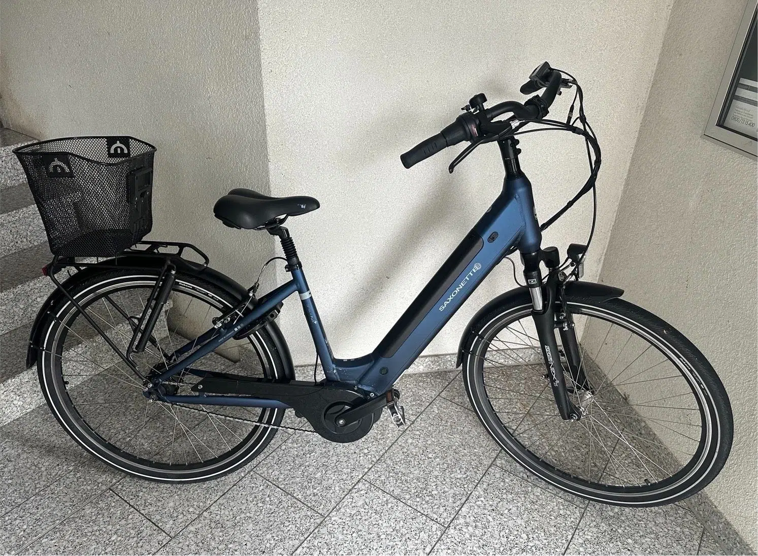 Saxonette Optimum Plus Pedelec E-Bike Damen Fahrrad Citybike
