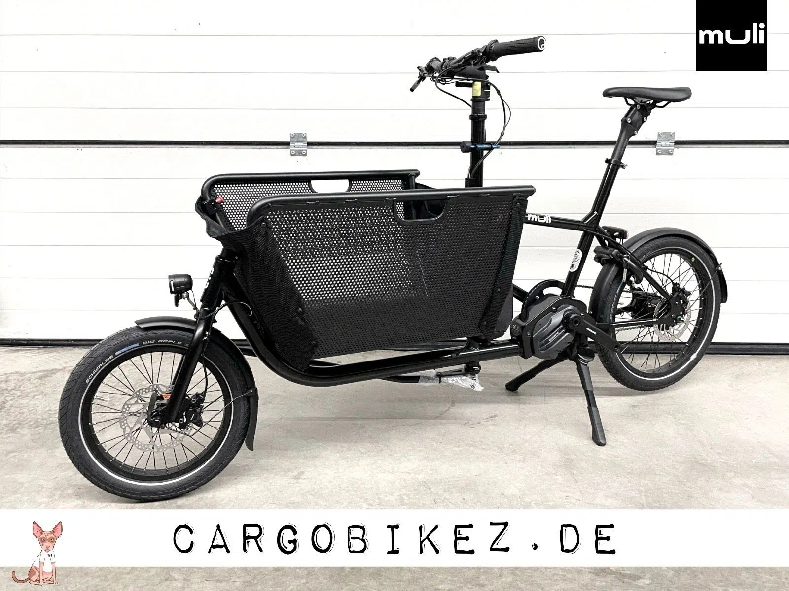 JubiläumsDeal: Muli ST EP5 2026 mit 10 Jahren Rahmengarantie - Versand möglich | nightride | Lastenrad | Cargobike