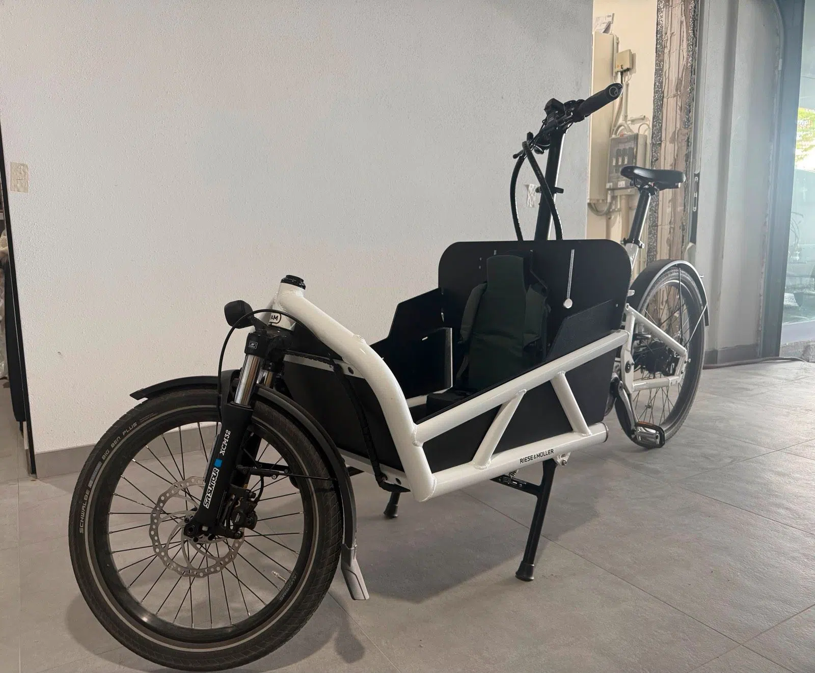 Riese & Müller ELEKTRO LASTENRAD LOAD 75 inkl. Kindersitze