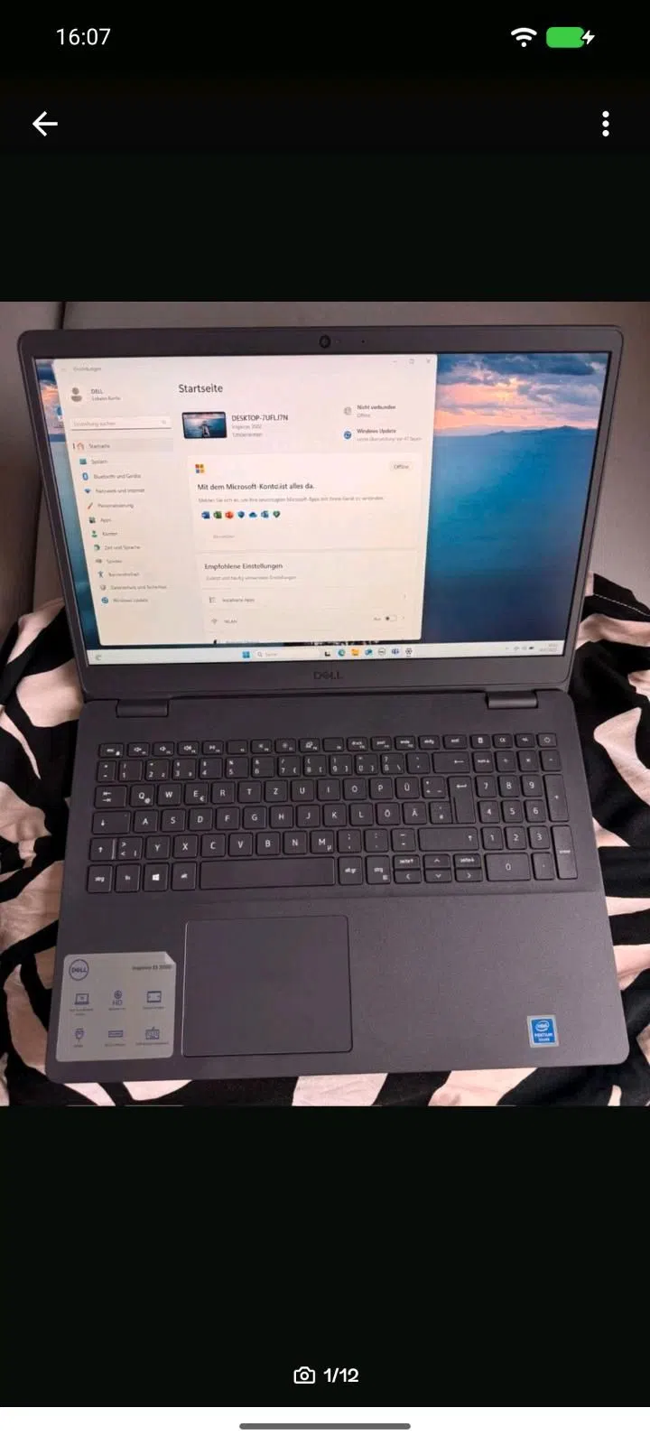Dell Inspiron 15 3000 SSD WINDOWS 11 8GB RAM