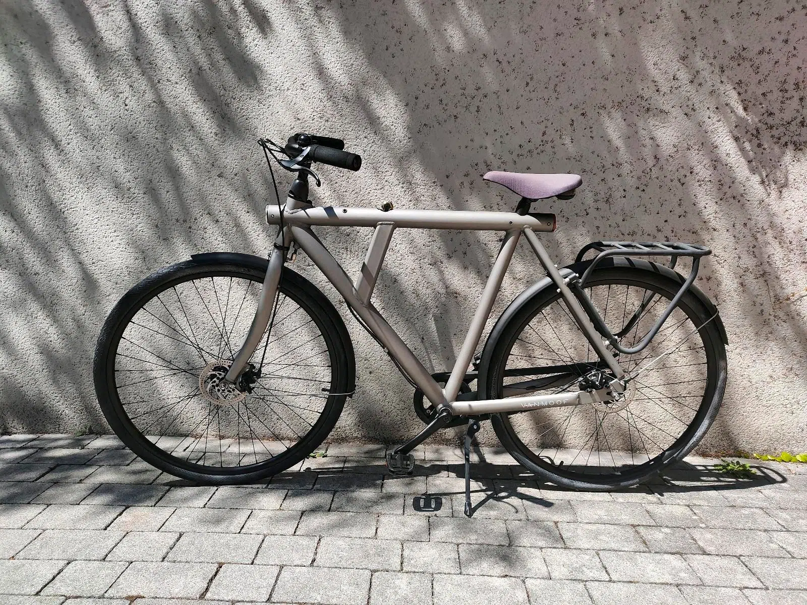 Van Moof Herren Citybike Retro Design Fahrrad Top Holland Rad