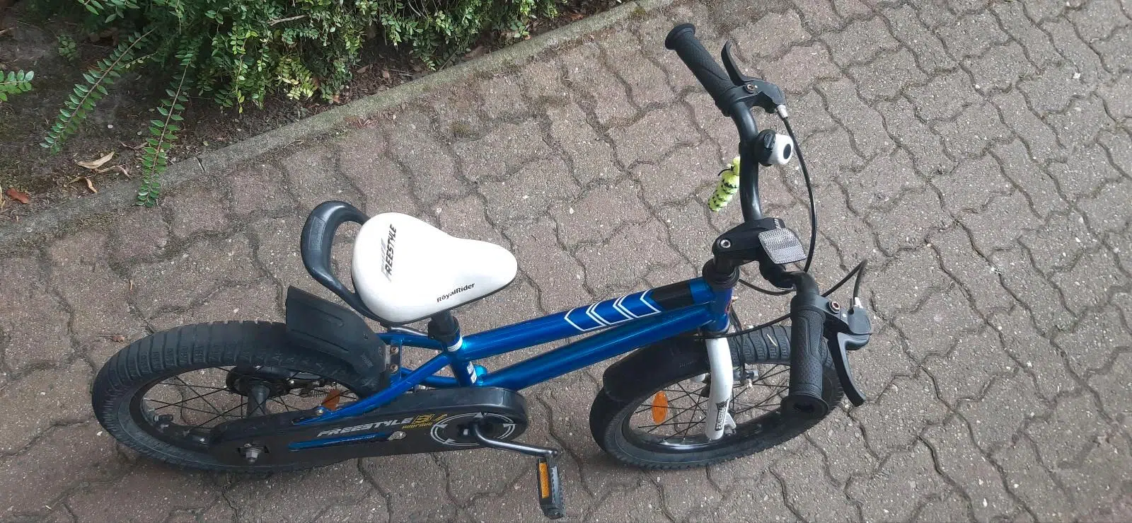 Kinderfahrrad Freestyle blau