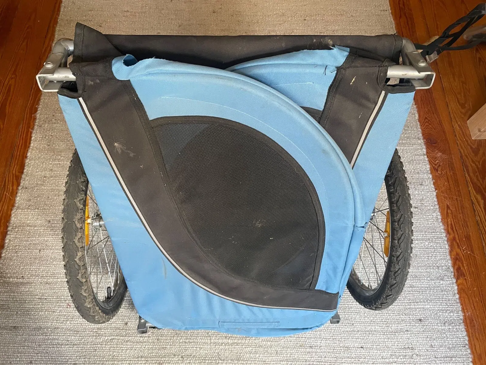 Fahrrad-Anhänger (faltbar) für Hunde oder Lasten