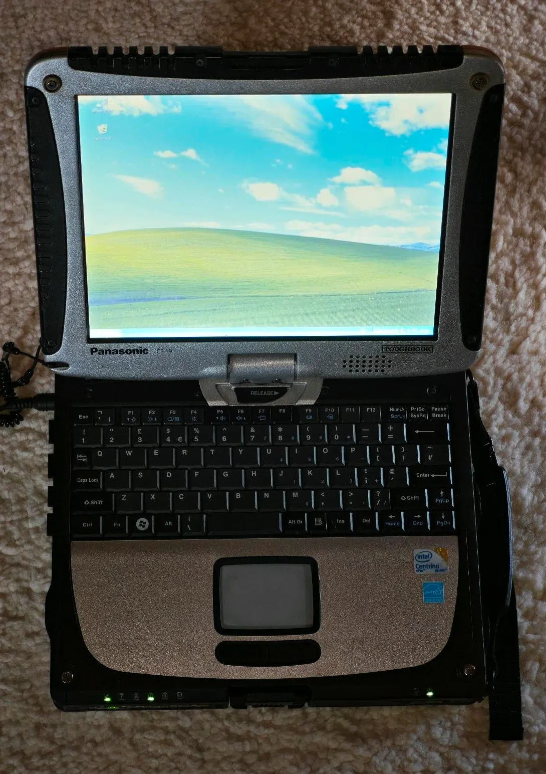 Panasonic CF19 Toughbook Notebook Laptop Tablet Windows XP