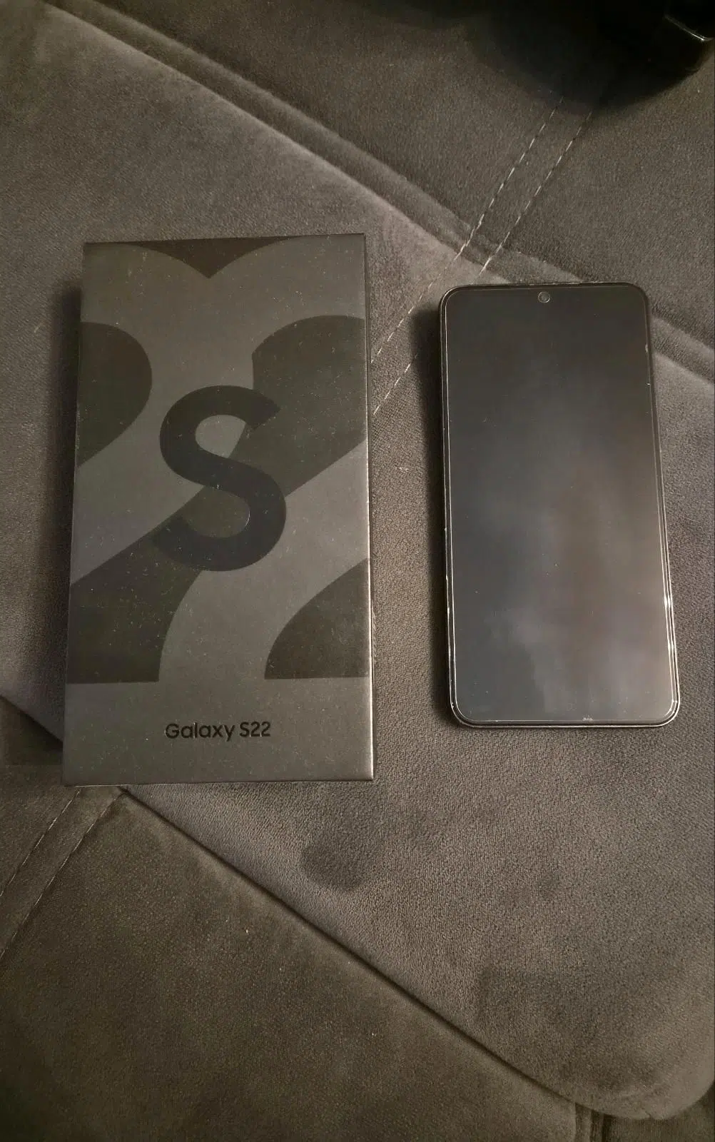 samsung galaxy s22 mit hülle ohne displayschaden