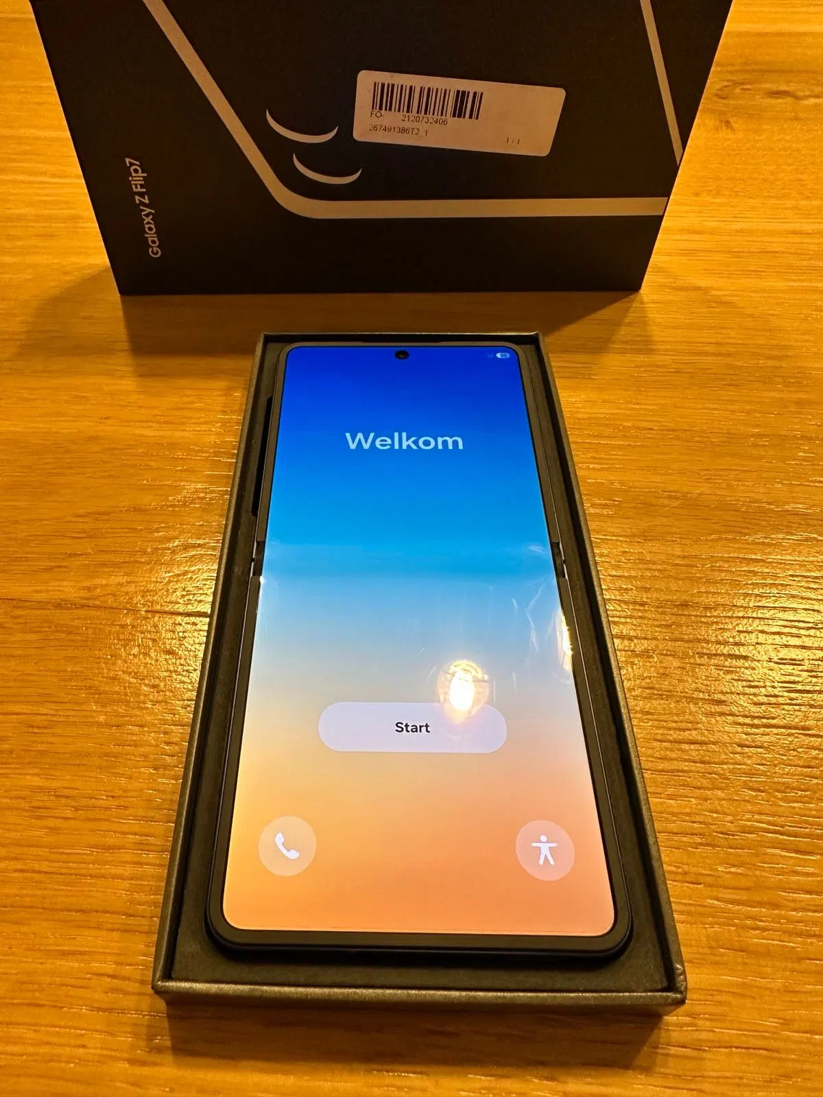 Samsung Galaxy Z Flip 7 Blau 512GB **wie neu**