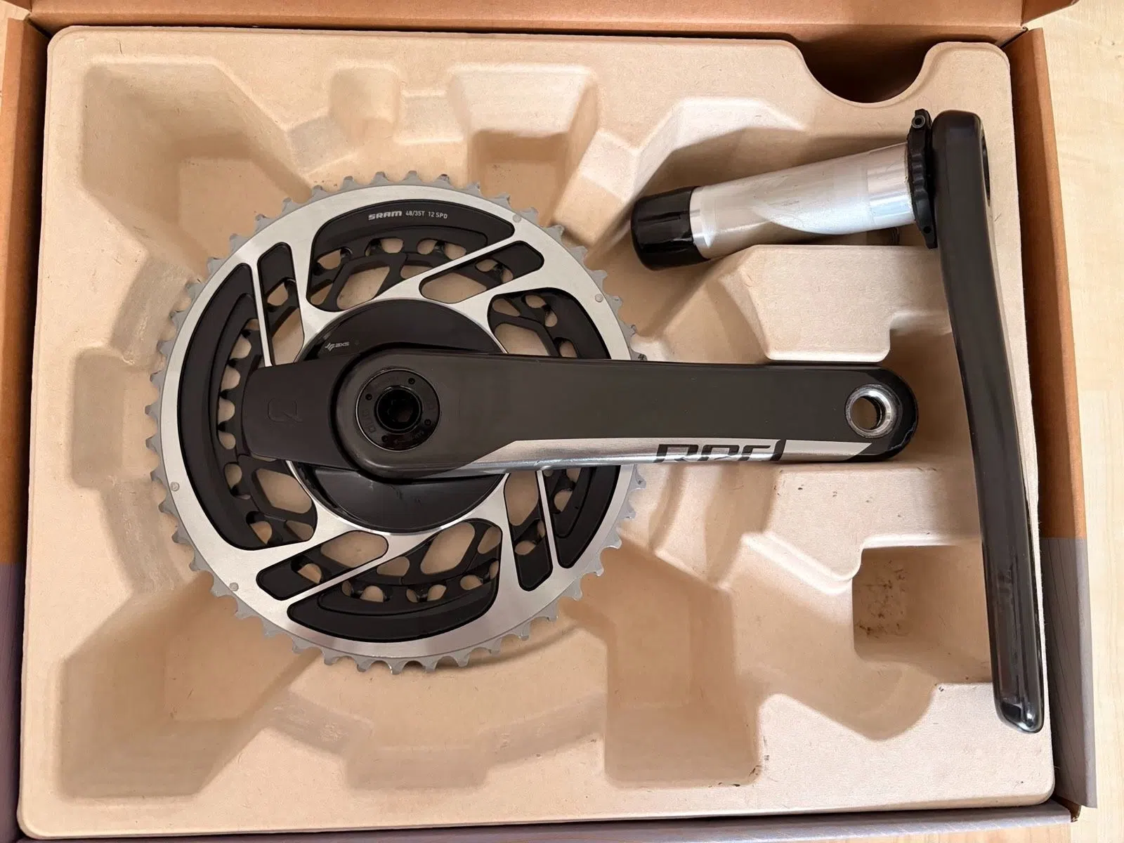 SRAM RED Powermeter Kurbelgarnitur 48/35