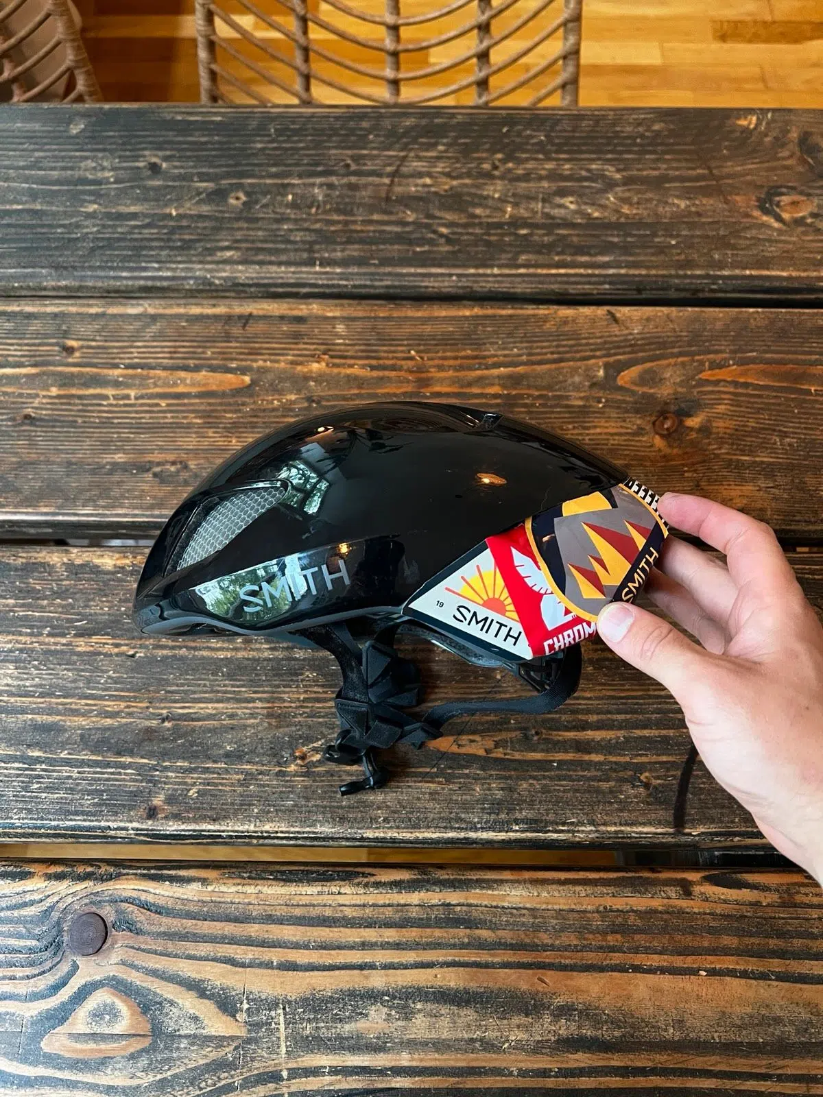 Smith Ignite Mips Helm schwarz Größe M