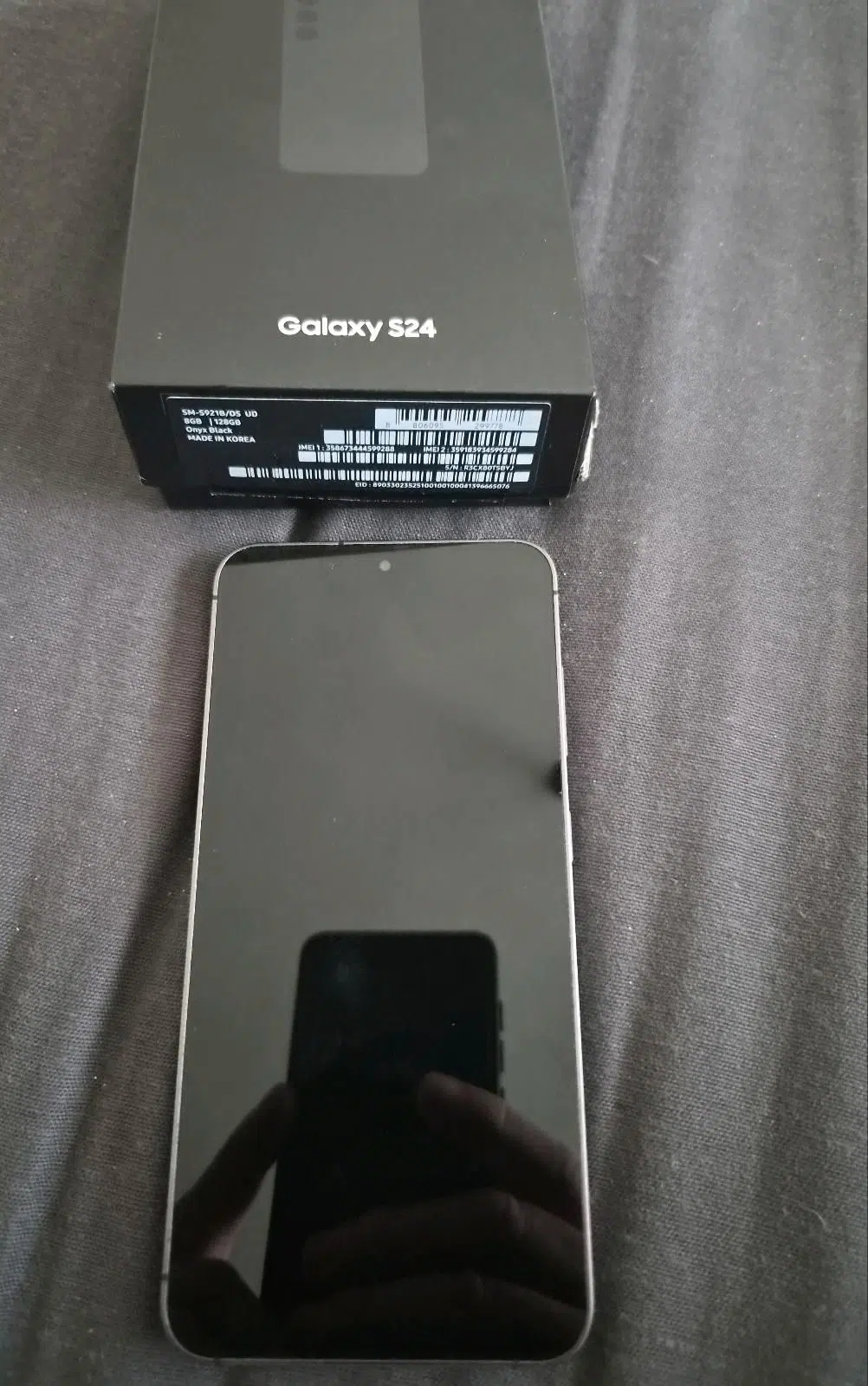 Samsung Galaxy S24 Smartphone - Onyx Black