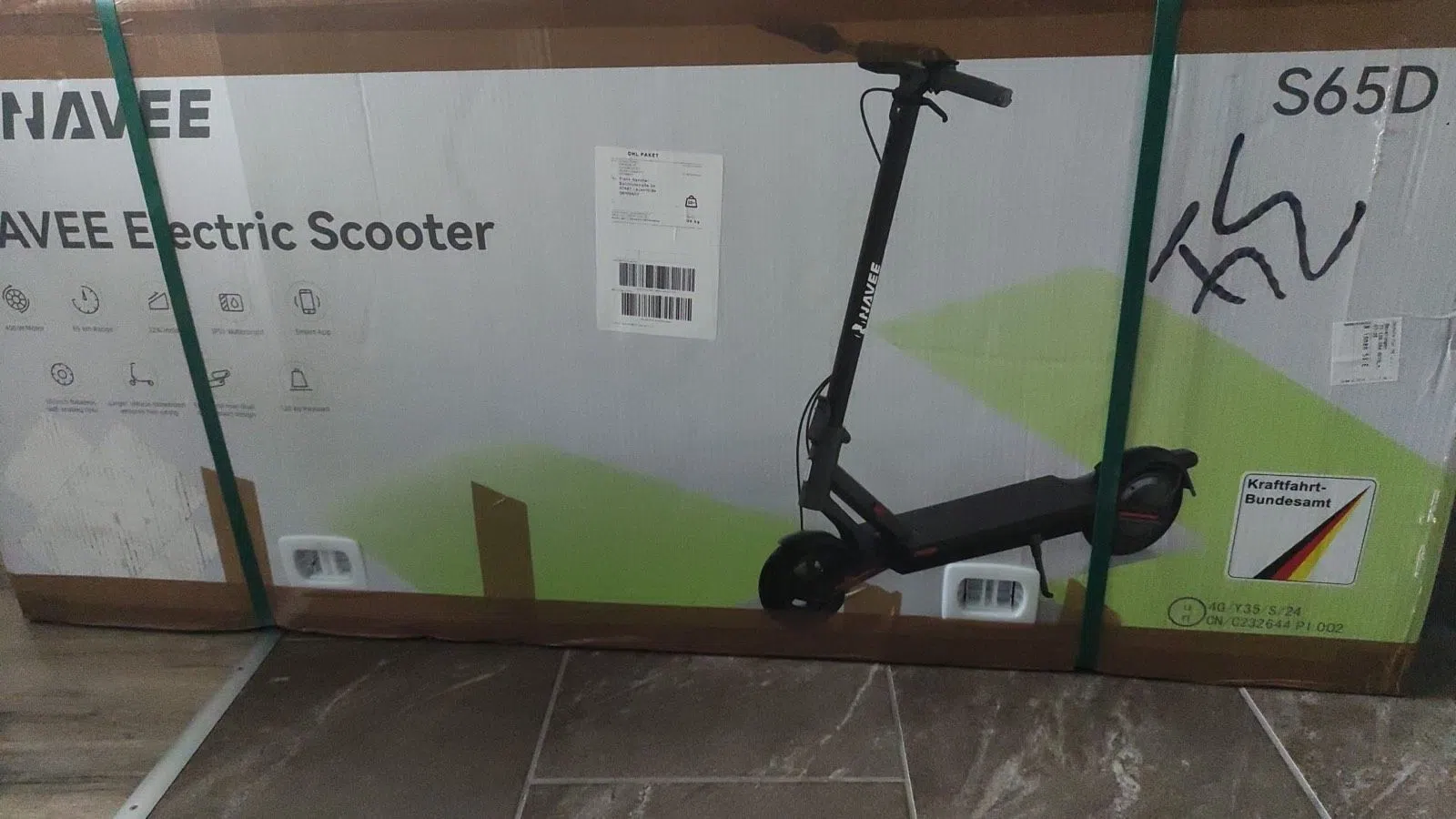 Navee S65D Elektro-Scooter E-Roller Neu in OVP