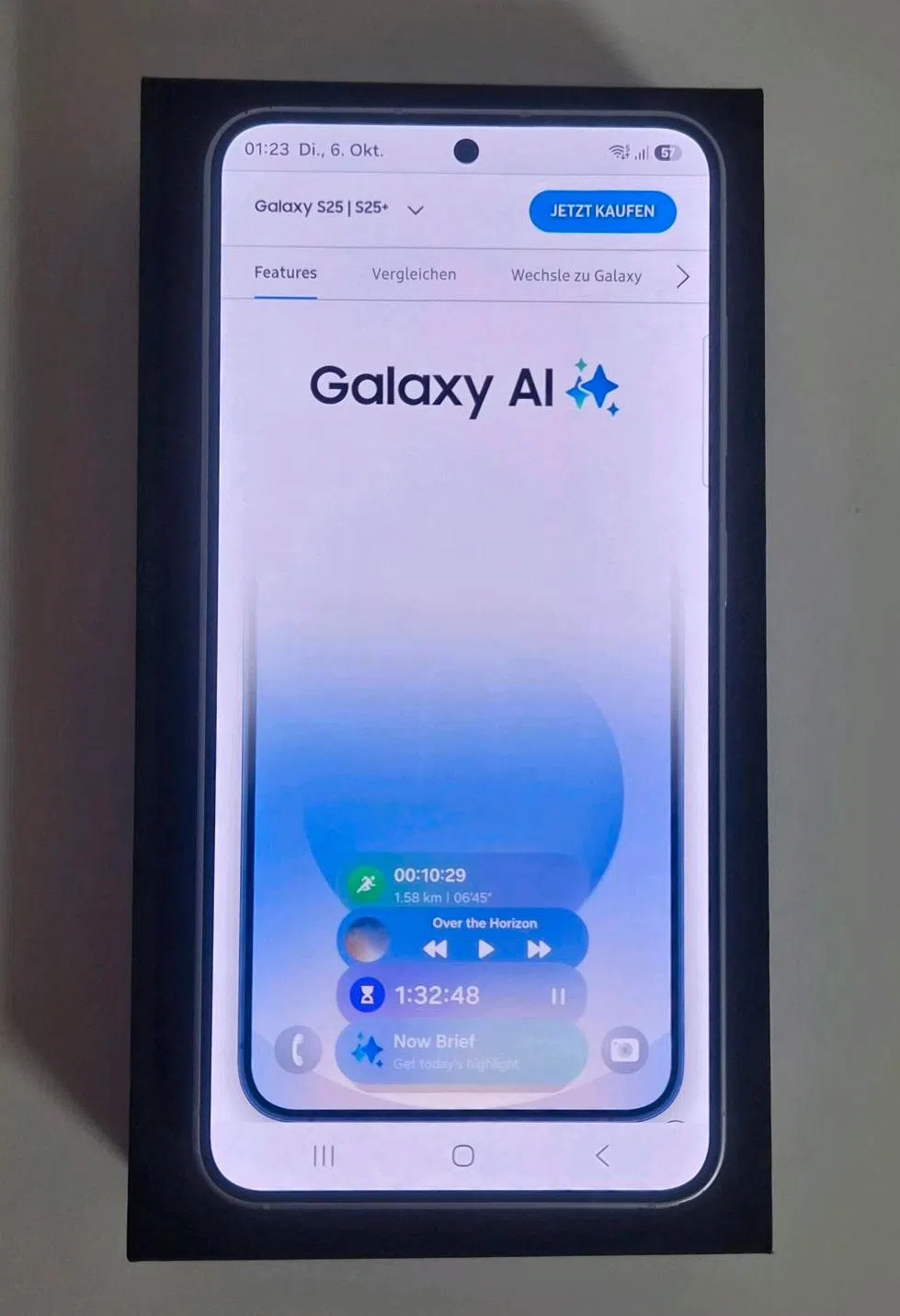 Samsung Galaxy S25 256GB Smartphone Ice Blue inkl. Rechnung OVP