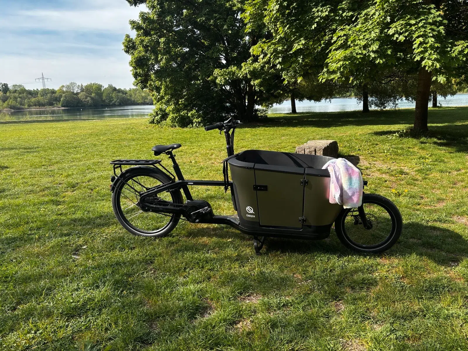 Lastenrad E-Bike - für Kinder & Hunde geeignet