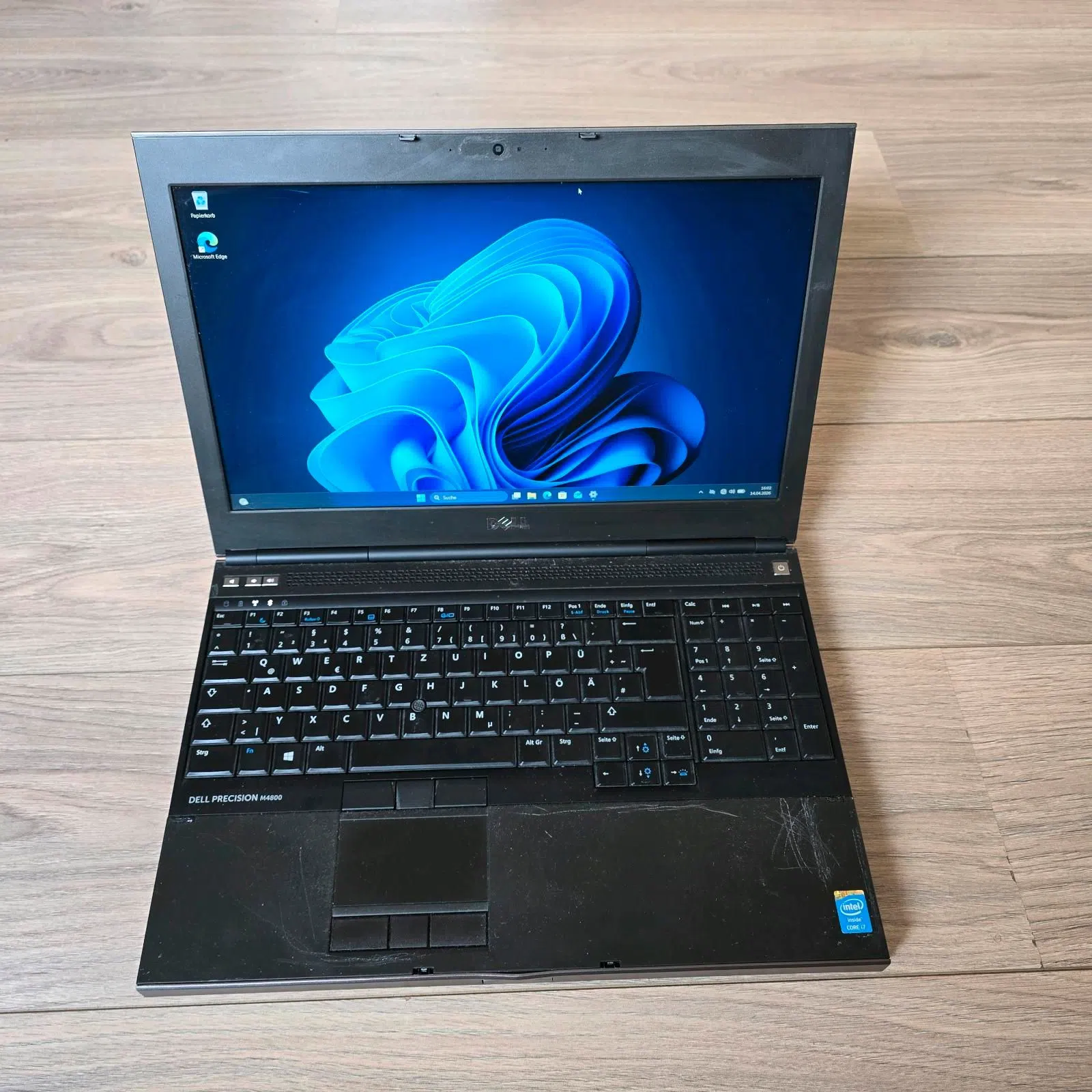 Dell Precision M4800 | 15,6" FHD | Intel Core i7-4800MQ | NVIDIA Quadro K1100M | 8 GB RAM | 512 GB SSD