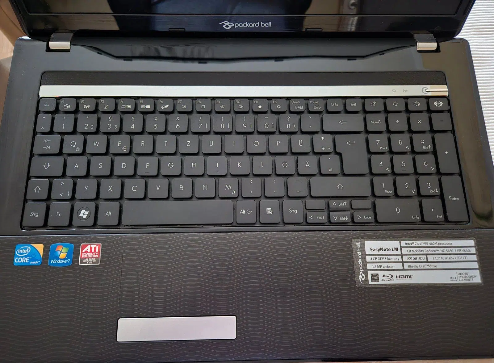Laptop/Notebook Packard Bell EasyNote LM MS2290 17,3"