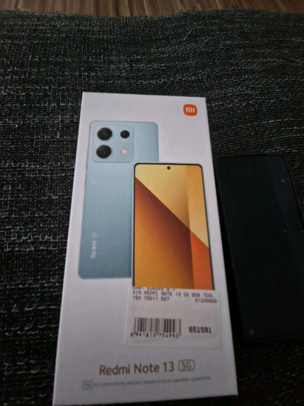 Xiaomi Redmi Note 13 5G 256GB mit Zubehör & OVP