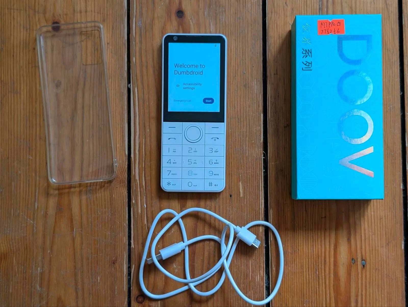 Doov R77 Pro Dumbphone DumberOS Dumbdroid Tasten Handy Android