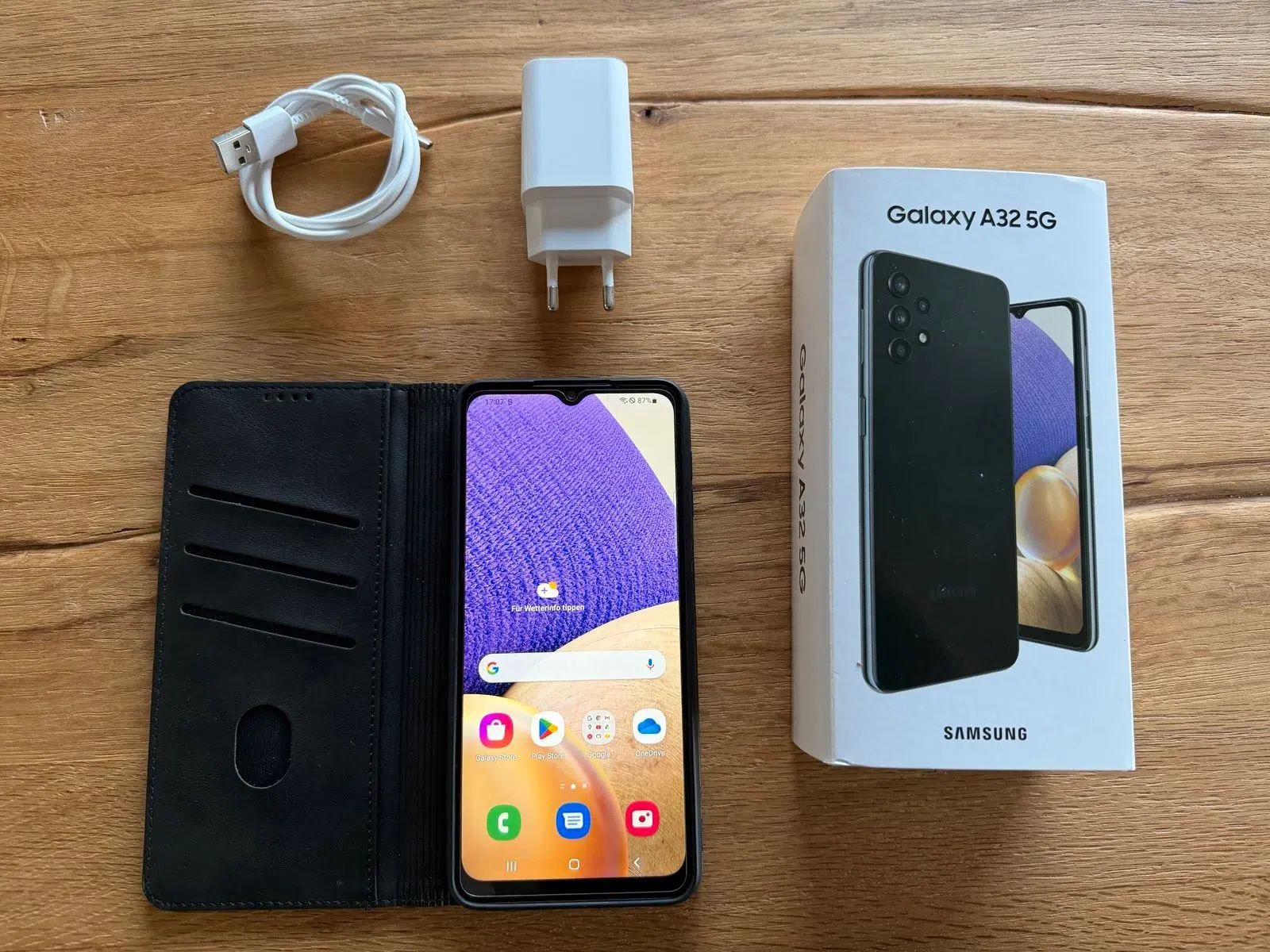 Samsung Galaxy A32 5G 128 GB schwarz wie NEU