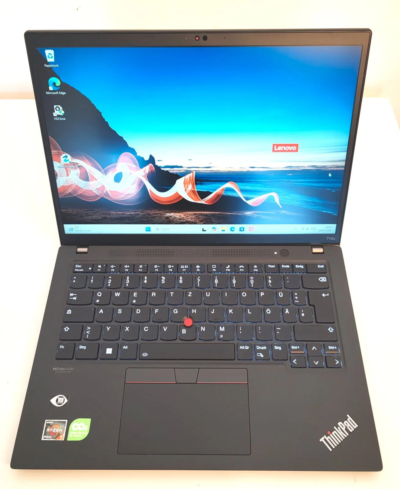 Lenovo ThinkPad T14s, 32GB RAM - 512GB SSD - AMD Ryzen 5