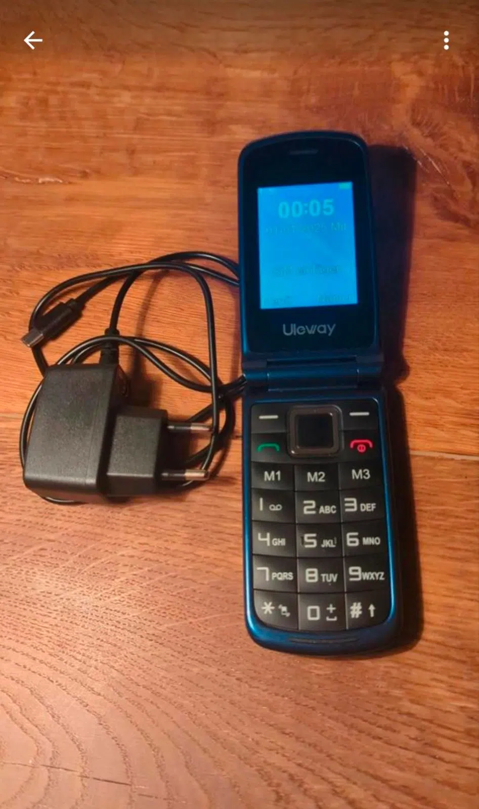 Uleway Klapphandy Seniorenhandy mit Ladekabel