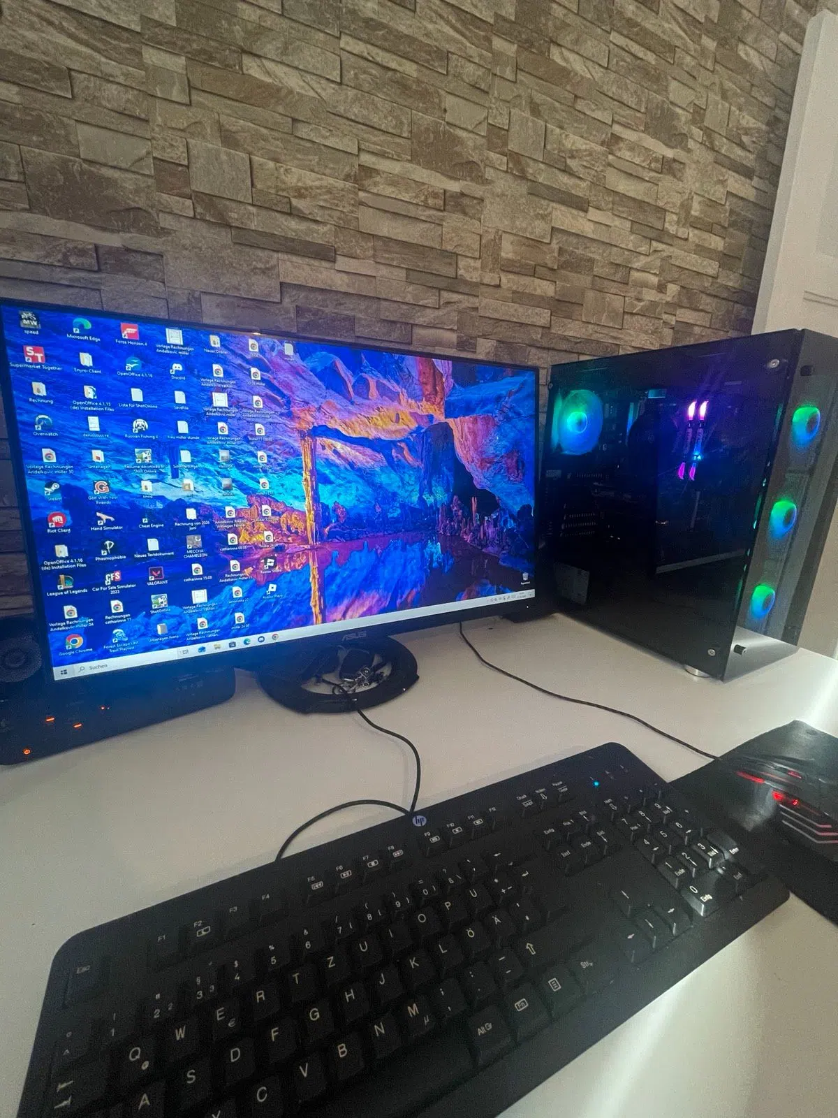 Gaming PC komplett Setup
