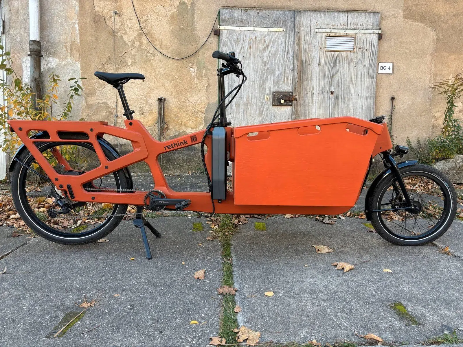 rethink® LJ 215 Holz Lastenrad Long John Neodrives Z20 Cargo