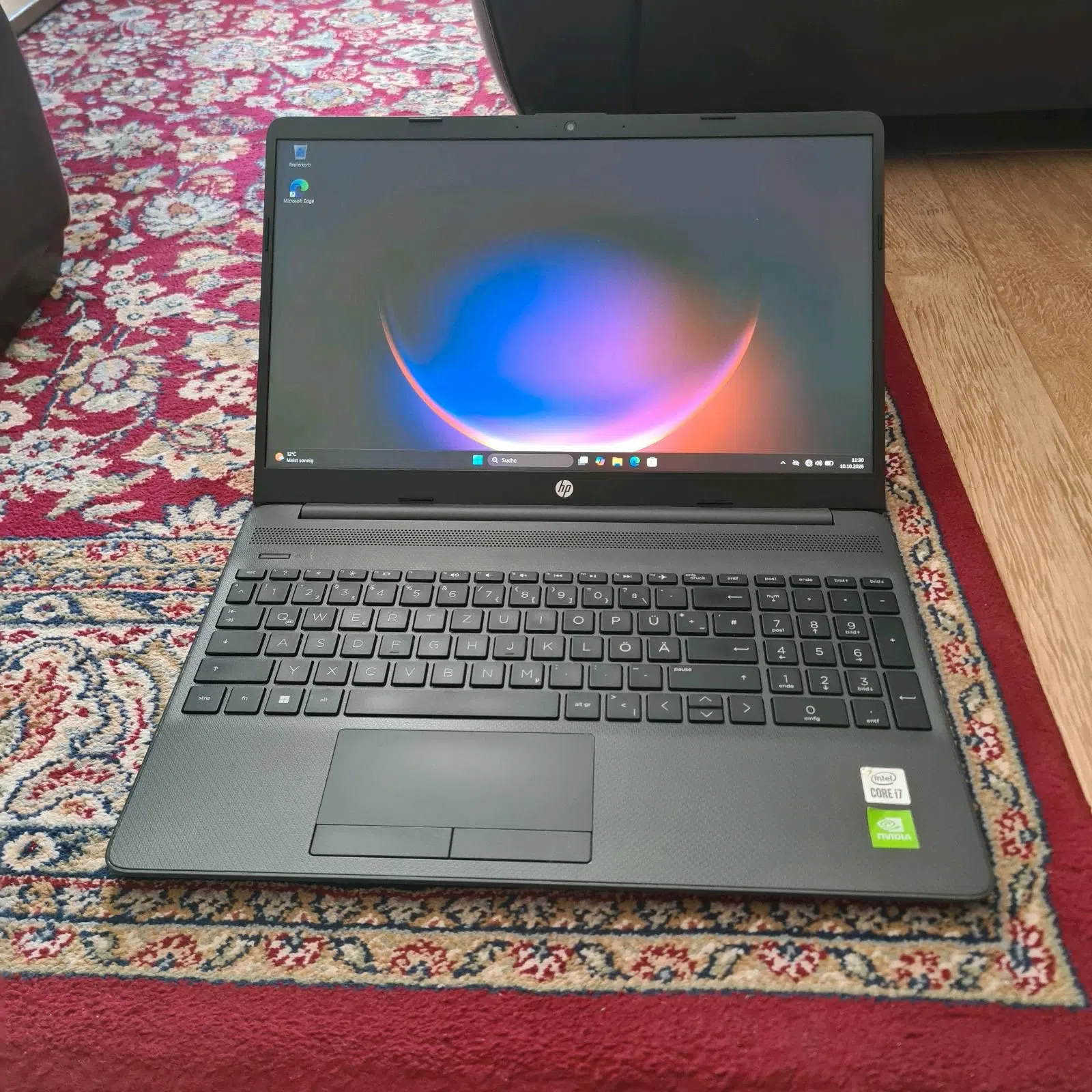 HP Notebook 15,6| Intel Core i7| 2.30GHz| 16GB RAM| 256GB SSD