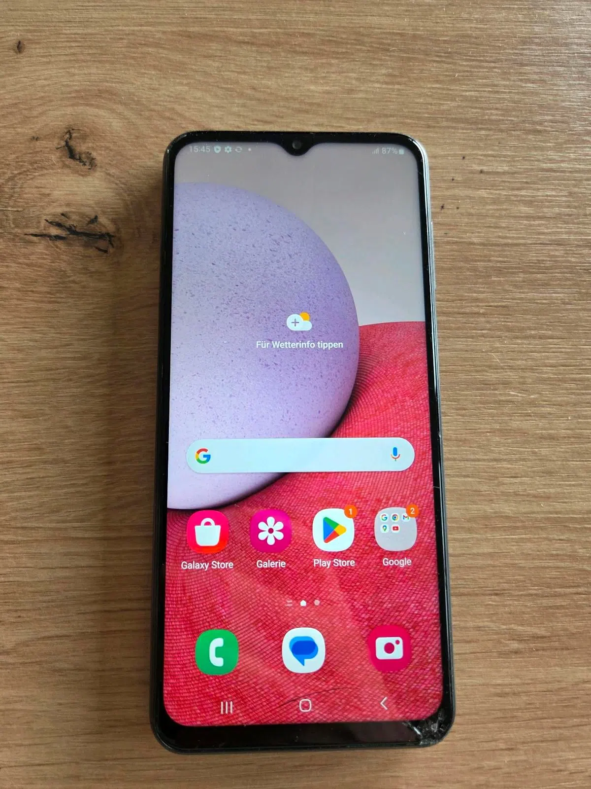 Samsung Galaxy A13 – funktionsfähig – Displayschaden – OVP