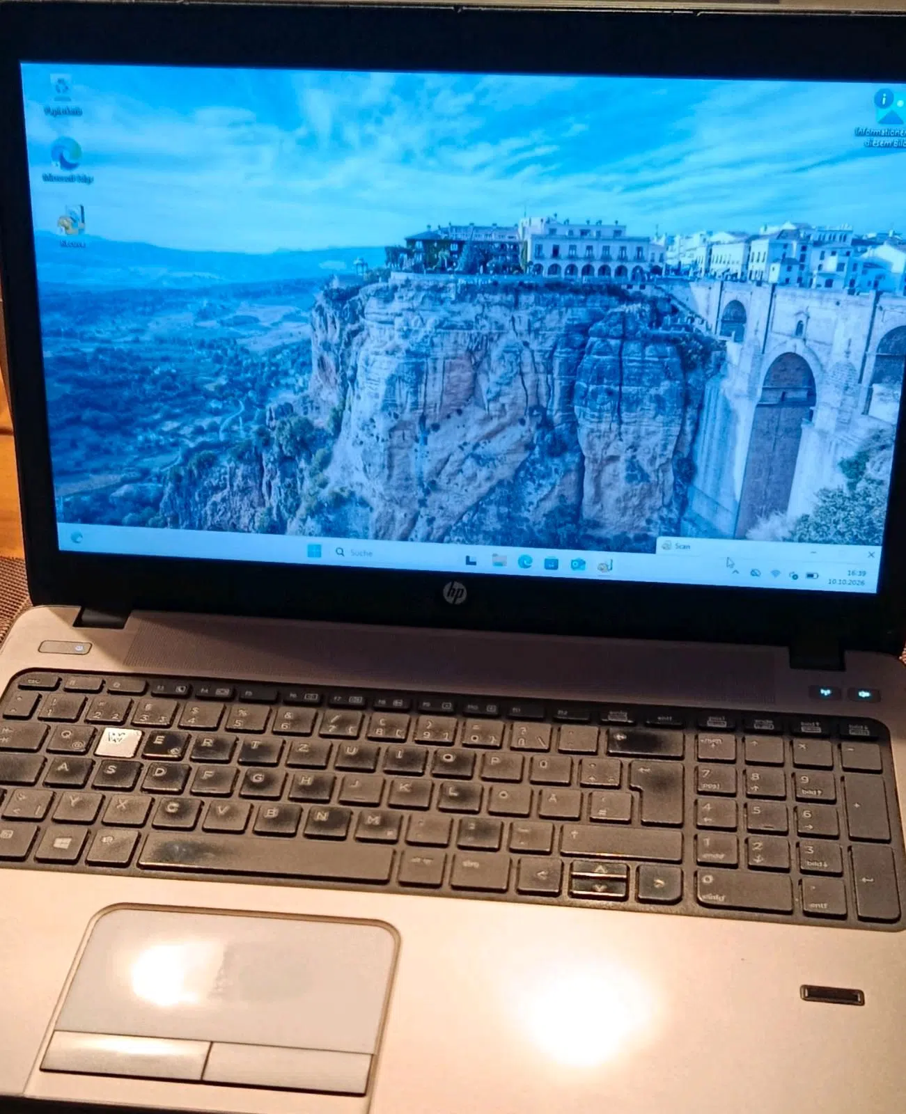 Notebook HP Probook 450 G1 SSD 256gb Samsung EVO 860 WINDOWS 11